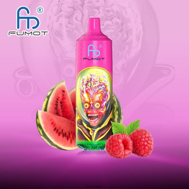 Fumot RandM Tornado 9000 pro vape zařízení s baterií a displejem ejuice verze 1 malinový meloun RandM tornado online shop - 0244R196