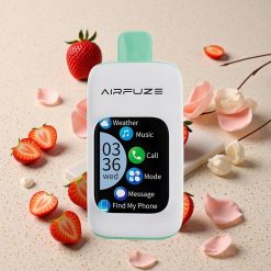 AirFuze Smart 30000 Puffs Jahodové Letní Časy s 5% Nikotinu a 900mAh Baterií