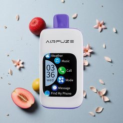 AirFuze Smart 30000 Puffs Jednorázová Vape Modrá Malina Led s 5% Nikotinu a 900mAh Baterií