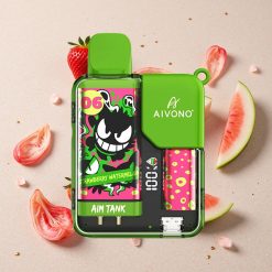 Aivono Aim Tank 9500 Puffs Jahoda Meloun 18ml Kapalina 650mAh Baterie