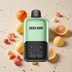 GEEK BAR 2GO 50000 Puffs Kyselé Bonbóny & Kyselé Ovoce Interaktivní Velká Obrazovka a 5% Nikotinuová Sůl