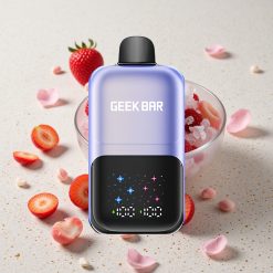 GEEK BAR 2GO 50000 Puffs Směs Lesních Bobulí Led 20ml Dual Tanks Interaktivní Velká Obrazovka