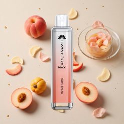 Hayati Pro Max 4000 Puffs Jednorázová Vape Šťavnatá Broskvová 2% 5% Nikotinu 1400mAh Baterie