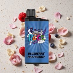 IGET Bar 3500 Puffs Dispozabilní Vape Borůvka Malina Velikost 41,3x21,3x94,5mm Baterie 1400 mAh