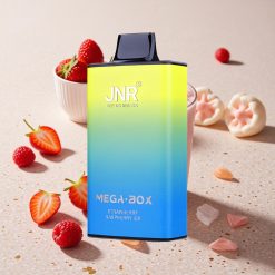 JNR Mega Box 25000 Puffs Jednorázová Vape Jahoda Malina Led 30ml 850mAh